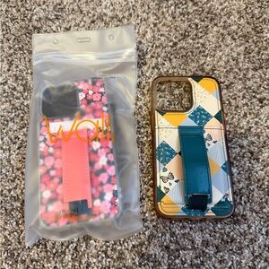 Walli Phone Cases iPhone 13 Pro with card holder and strap